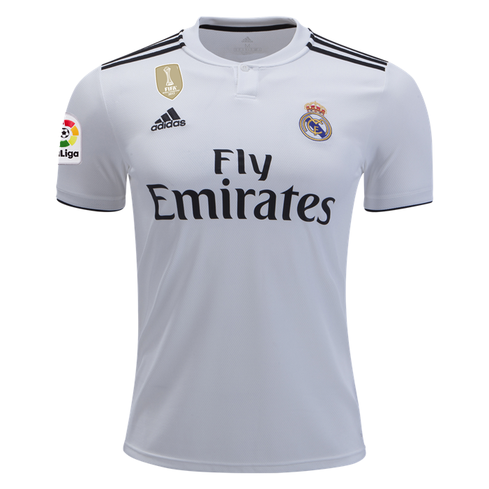 Men Toni Kroos Real Madrid 18/19 Home Jersey by adidas Buy Good Jerseys at