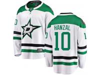 #10 Breakaway Martin Hanzal White NHL Away Youth Jersey Dallas Stars