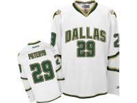 #29 Authentic Greg Pateryn White Reebok NHL Third Men's Jersey Dallas Stars