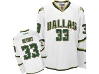 #33 Authentic Marc Methot White Reebok NHL Third Men's Jersey Dallas Stars