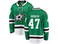 #47 Breakaway Alexander Radulov Green NHL Home Men's Jersey Dallas Stars