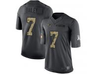 #7 Limited Jake Bailey Black Football Youth Jersey New England Patriots 2016 Salute to Service