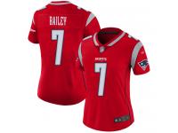 #7 Limited Jake Bailey Red Football Women's Jersey New England Patriots Inverted Legend