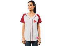 Boston Red Sox Majestic Women's Fashion Replica Jersey - White Red