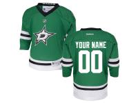 Custom Reebok Dallas Stars Toddler Replica Home Jersey - Green