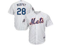 Daniel Murphy New York Mets Majestic 2015 World Series Bound Cool Base Jersey - White