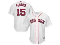 Dustin Pedroia Boston Red Sox Youth Official 2015 Cool Base Player Jersey - White