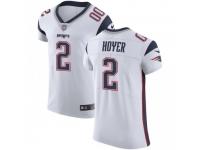 Elite Men's Brian Hoyer New England Patriots Nike Vapor Untouchable Jersey - White