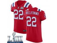 Elite Men's Obi Melifonwu New England Patriots Nike Super Bowl LIII Vapor Untouchable Alternate Jersey - Red