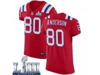 Elite Men's Stephen Anderson New England Patriots Nike Super Bowl LIII Vapor Untouchable Alternate Jersey - Red