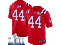 Game Men's Christian Sam New England Patriots Nike Alternate Super Bowl LIII Jersey - Red