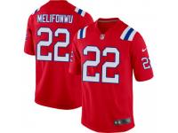 Game Men's Obi Melifonwu New England Patriots Nike Alternate Jersey - Red