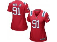 Game Women's Deatrich Wise Jr. New England Patriots Nike Alternate Jersey - Red