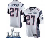Game Youth J.C. Jackson New England Patriots Nike Super Bowl LIII Jersey - White