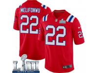 Game Youth Obi Melifonwu New England Patriots Nike Alternate Super Bowl LIII Jersey - Red