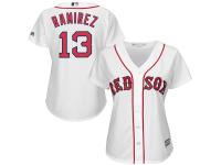Hanley Ramirez Boston Red Sox Majestic Women's 2015 Cool Base Jersey - White
