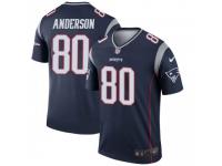 Legend Vapor Untouchable Men's Stephen Anderson New England Patriots Nike Jersey - Navy