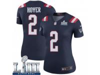 Legend Vapor Untouchable Women's Brian Hoyer New England Patriots Nike Color Rush Super Bowl LIII Jersey - Navy