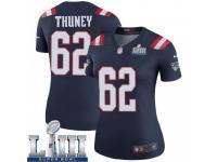 Legend Vapor Untouchable Women's Joe Thuney New England Patriots Nike Color Rush Super Bowl LIII Jersey - Navy