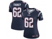 Legend Vapor Untouchable Women's Joe Thuney New England Patriots Nike Jersey - Navy