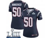 Legend Vapor Untouchable Women's Rob Ninkovich New England Patriots Nike Super Bowl LIII Jersey - Navy