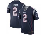 Legend Vapor Untouchable Youth Brian Hoyer New England Patriots Nike Jersey - Navy