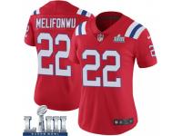 Limited Women's Obi Melifonwu New England Patriots Nike Super Bowl LIII Vapor Untouchable Alternate Jersey - Red