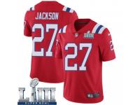 Limited Youth J.C. Jackson New England Patriots Nike Super Bowl LIII Vapor Untouchable Alternate Jersey - Red