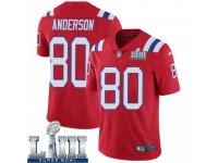 Limited Youth Stephen Anderson New England Patriots Nike Super Bowl LIII Vapor Untouchable Alternate Jersey - Red
