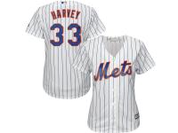 Matt Harvey New York Mets Majestic Women's 2015 Cool Base Player Jersey - White