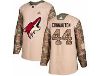 Men Adidas Arizona Coyotes #44 Kevin Connauton Camo Veterans Day Practice NHL Jersey