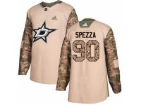 Men Adidas Dallas Stars #90 Jason Spezza Camo Veterans Day Practice NHL Jersey