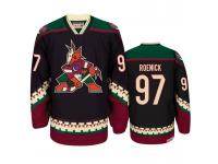 Men Arizona Coyotes Jeremy Roenick #97 Classic Throwback Black Jersey