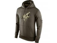 Men Arizona Coyotes Nike Salute To Service NHL Hoodie