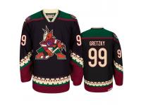 Men Arizona Coyotes Wayne Gretzky #99 Classic Throwback Black Jersey