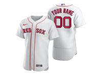 Men Boston Red Sox Custom Nike White 2020 Jersey