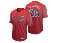 Men Boston Red Sox J.D. Martinez Red Fade Nike Jersey