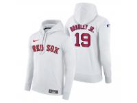 Men Boston Red Sox Jackie Bradley Jr. Nike White Home Hoodie