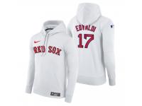 Men Boston Red Sox Nathan Eovaldi Nike White Home Hoodie