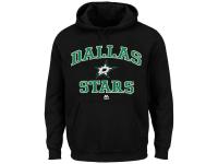 Men Dallas Stars Majestic Heart & Soul Hoodie - Black