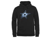 Men Dallas Stars Rinkside Pond Hockey Pullover Hoodie - Black