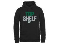 Men Dallas Stars Top Shelf Pullover Hoodie - Black