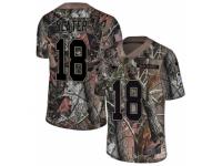 Men Nike New England Patriots #18 Matthew Slater Camo Rush Realtree Limited NFL Jersey