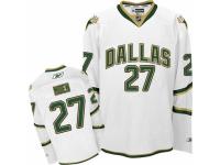 Men Reebok Dallas Stars #27 Travis Moen Premier White Third NHL Jersey