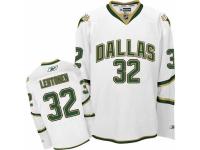 Men Reebok Dallas Stars #32 Kari Lehtonen Premier White Third NHL Jersey