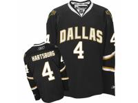 Men Reebok Dallas Stars #4 Craig Hartsburg Premier Black NHL Jersey