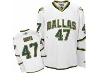 Men Reebok Dallas Stars #47 Johnny Oduya Premier White Third NHL Jersey