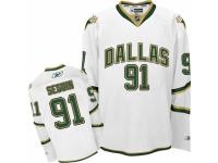 Men Reebok Dallas Stars #91 Tyler Seguin Premier White Third NHL Jersey