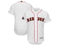 Men's Boston Red Sox Majestic White 2019 Gold Program Flex Base Team Jersey
