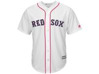 Men's Boston Red Sox Majestic White Fashion  Stars & Stripes 2016 Independence Day  Cool Base Jersey